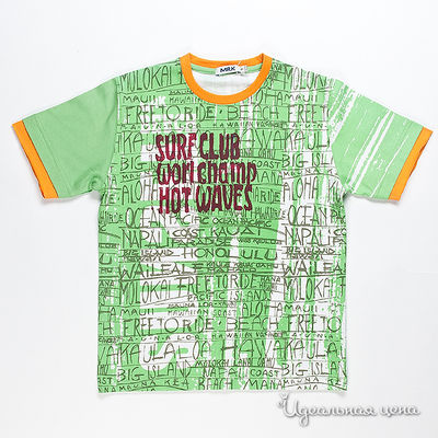 Футболка R.Zero, K.Kool, MRK, цвет цвет зеленый