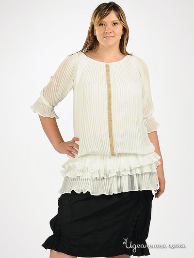 Платье Санлайт, цвет цвет белый / черный