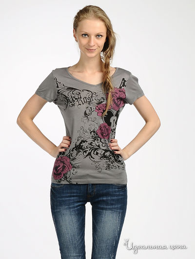 Футболка Liberavita, цвет серая