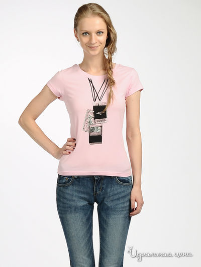 Футболка Liberavita, цвет розовая