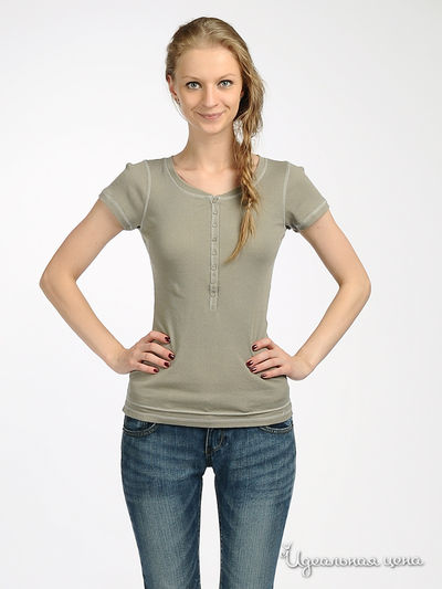 Футболка Liberavita, цвет серо-зеленая