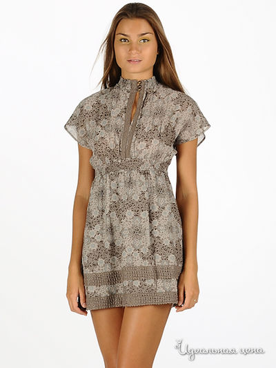 Туника Alpha Moda, цвет коричневая