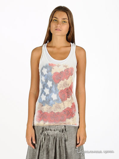 Топ Alpha Moda, цвет цвет белый