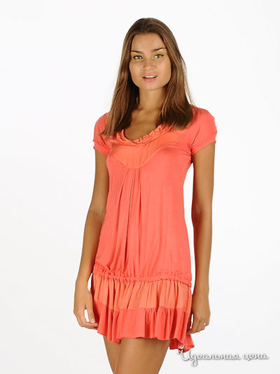 Туника Alpha Moda, цвет коралловая