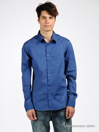 рубашка Liberavita, цвет синяя