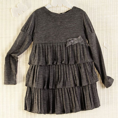 Платье Mayoral, цвет цвет серый