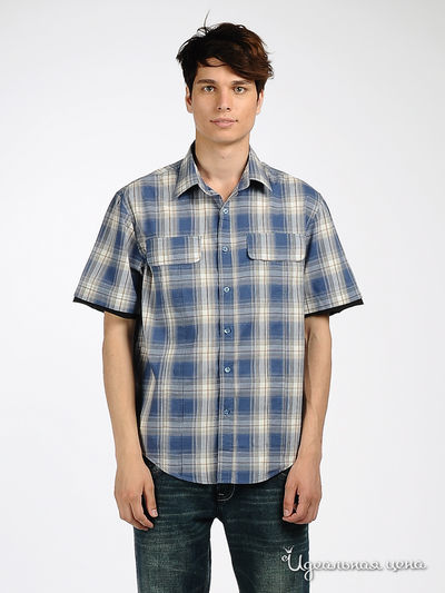 рубашка Liberavita, цвет синяя