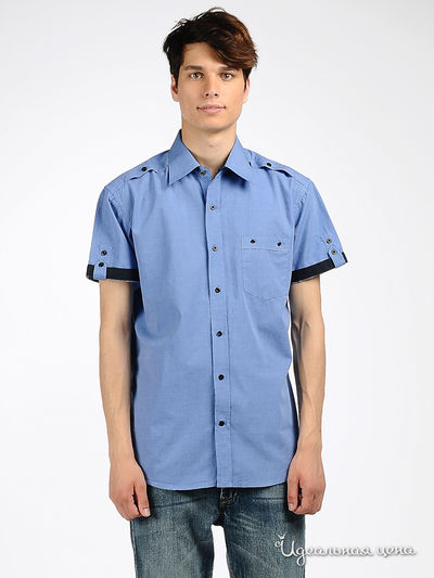 рубашка Liberavita, цвет голубая