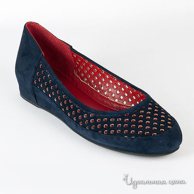 Балетки Tuffoni&Piovanelli, цвет цвет темно-синий