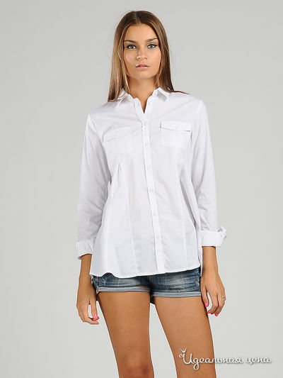 Рубашка Marlboro Classics, цвет цвет белый