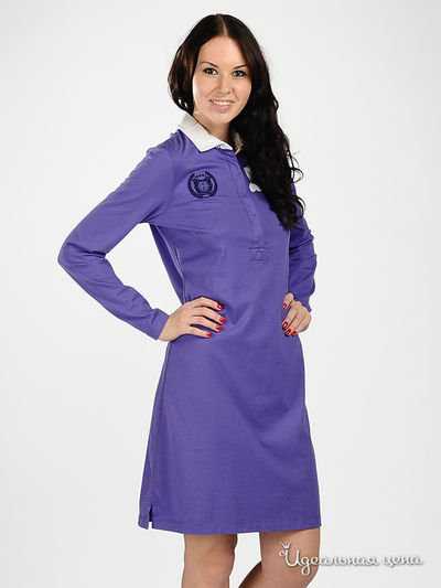 Платье-поло Tommy Hilfiger, цвет цвет фиолетовый