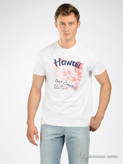 Футболка Marlboro Classics, цвет цвет белый