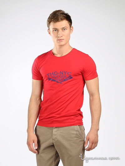 Футболка Tommy Hilfiger, цвет цвет красный