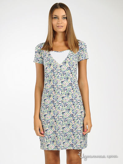 Платье Marlboro Classics, цвет цвет белый / мультиколор