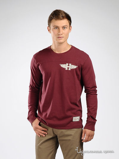 Футболка Tommy Hilfiger, цвет цвет бордовый