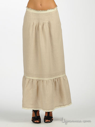 Юбка Marlboro Classics, цвет цвет бежевый