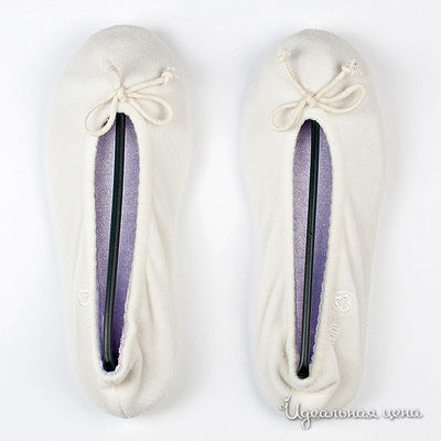 Балетки Isotoner, цвет цвет светло-серый