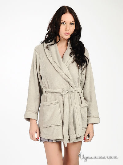 Халат Linga Dore, цвет цвет серый