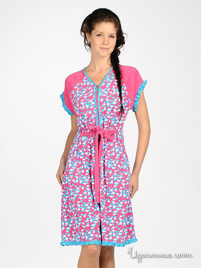 Халат Mia-Mia, цвет цвет розовый