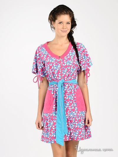 Халат Mia-Mia, цвет цвет розовый