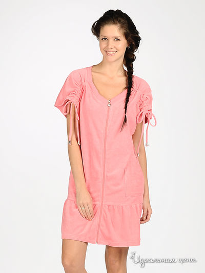 Халат Mia-Mia, цвет цвет коралловый