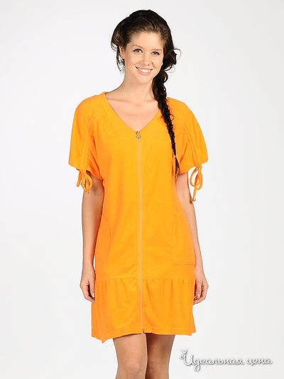 Халат Mia-Mia, цвет цвет оранжевый