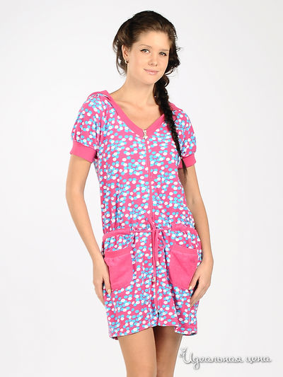 Халат Mia-Mia, цвет цвет розовый