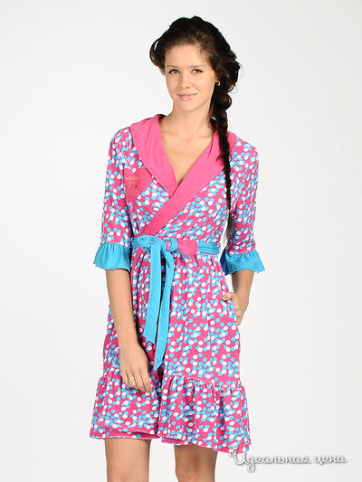 Халат Mia-Mia, цвет цвет розовый