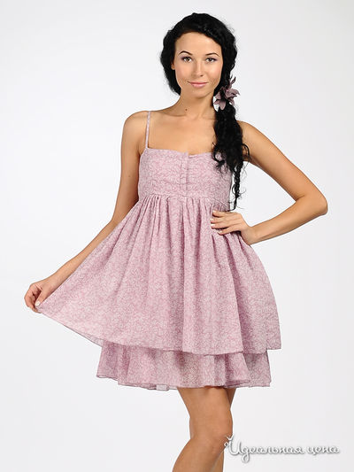 Платье Vila clothes, цвет цвет сиреневый