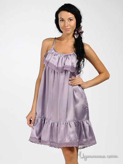 Платье Vila clothes, цвет цвет сиреневый