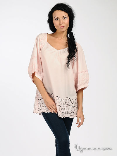 Топ Vila clothes, цвет цвет тускло-розовый