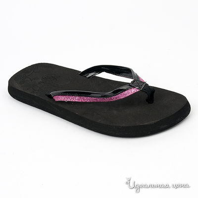 Сланцы Beppi, цвет цвет черный / фуксия