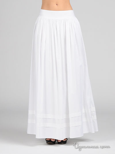 Юбка Sysoev, цвет цвет белый