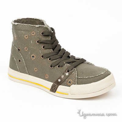 Кеды Beppi, цвет цвет хаки