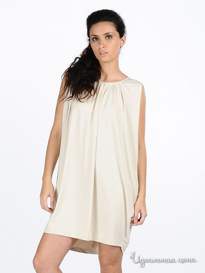 Платье This is who i am, цвет цвет бежевый