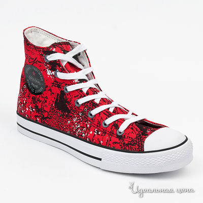 Кеды Beppi, цвет цвет красный / черный