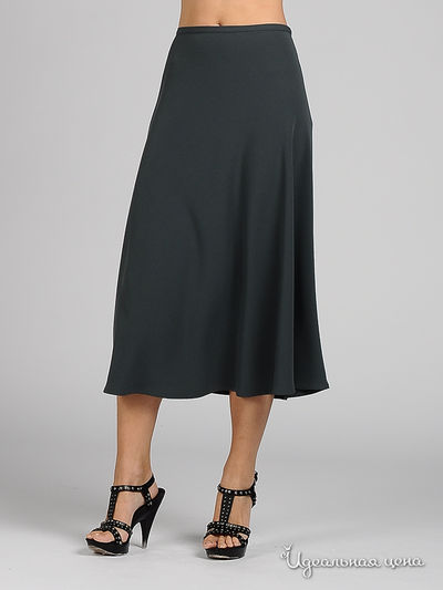 Юбка Sysoev, цвет цвет темно-зеленый