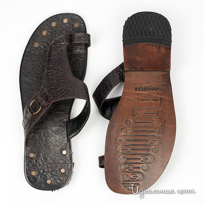 Шлепанцы Sysoev, цвет цвет коричневый