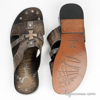 Шлепанцы Sysoev, цвет цвет серый