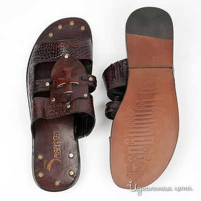 Шлепанцы Sysoev, цвет цвет коричневый