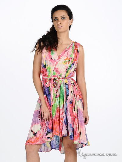 Платье This is who i am, цвет цвет мультиколор розовый