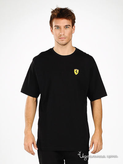 Футболка Ferrari, цвет цвет черный