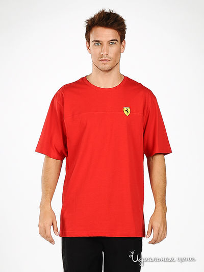 Футболка Ferrari, цвет цвет красный