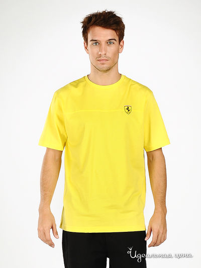 Футболка Ferrari, цвет цвет желтый