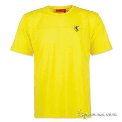 Футболка Ferrari, цвет цвет желтый