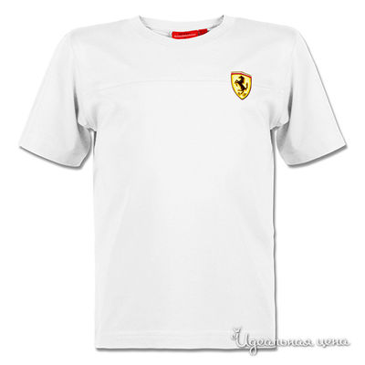 Футболка Ferrari, цвет цвет белый