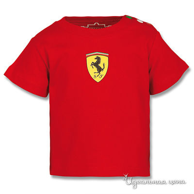 Футболка Ferrari, цвет цвет красный