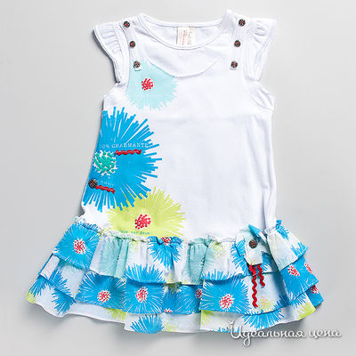 Платье Deux par Deux, цвет цвет белый