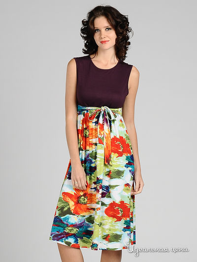 Платье Sysoev, цвет цвет мультиколор