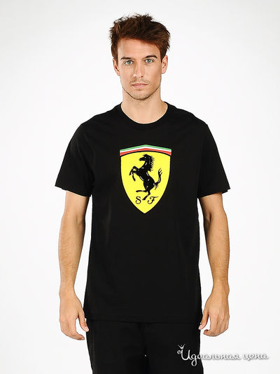 Футболка Ferrari, цвет цвет черный